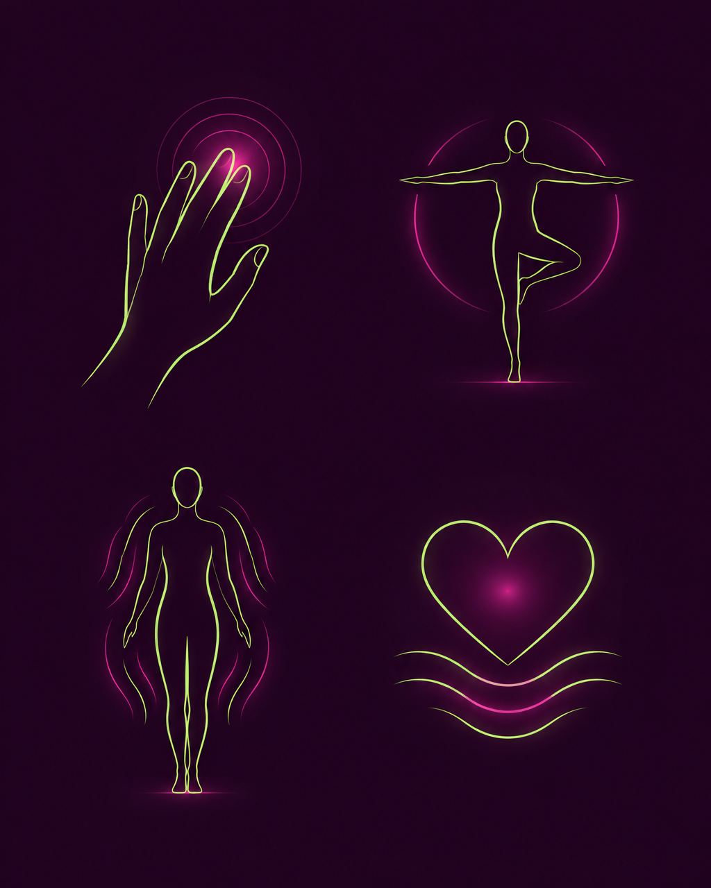 The inside four senses: touch, vestibular, proprioception, interoception